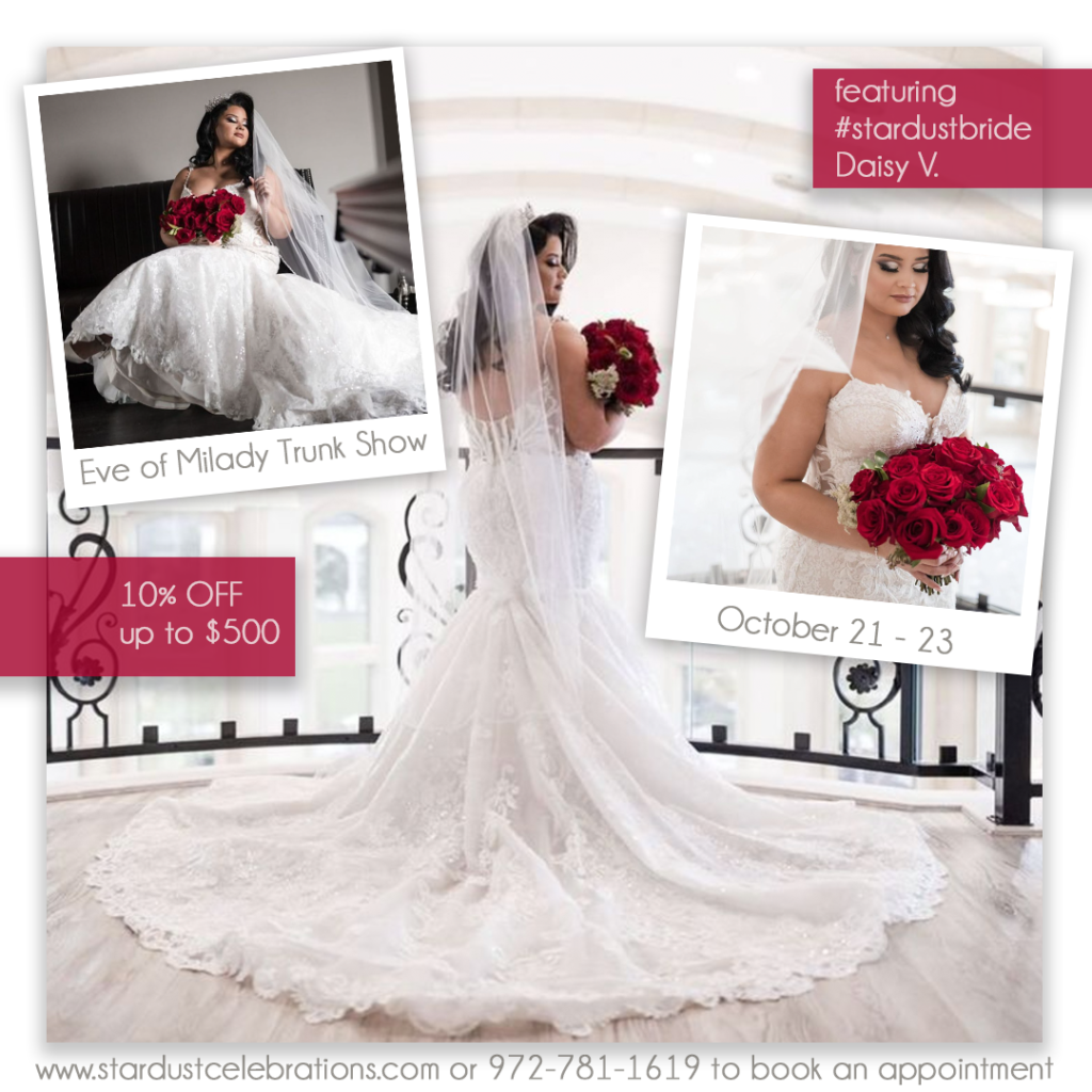 Trunk Show Spotlight: Eve of Milady 10/14 – 11/6. Desktop Image