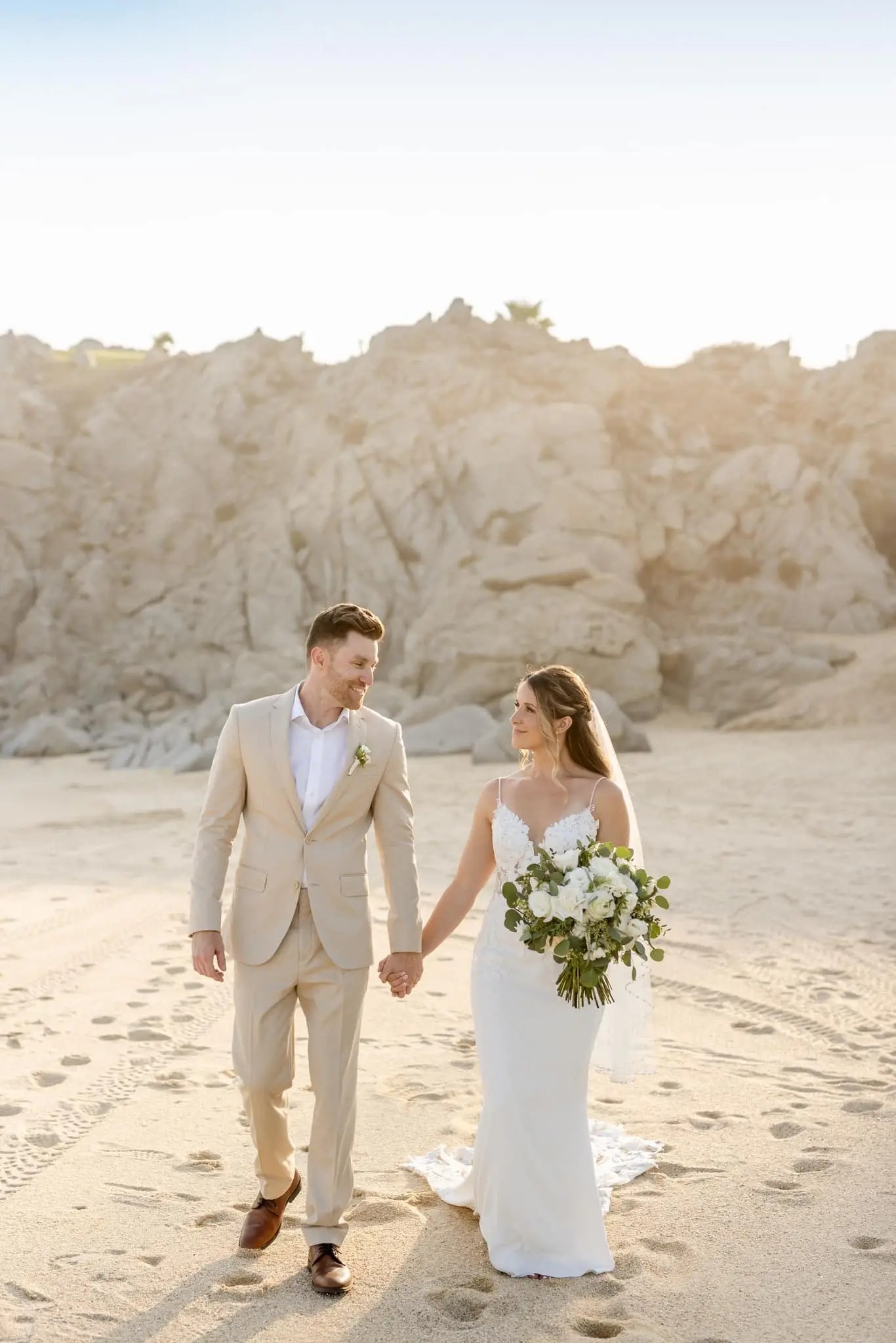 How to Find the Perfect Dress for Your Destination Beach Wedding Image
