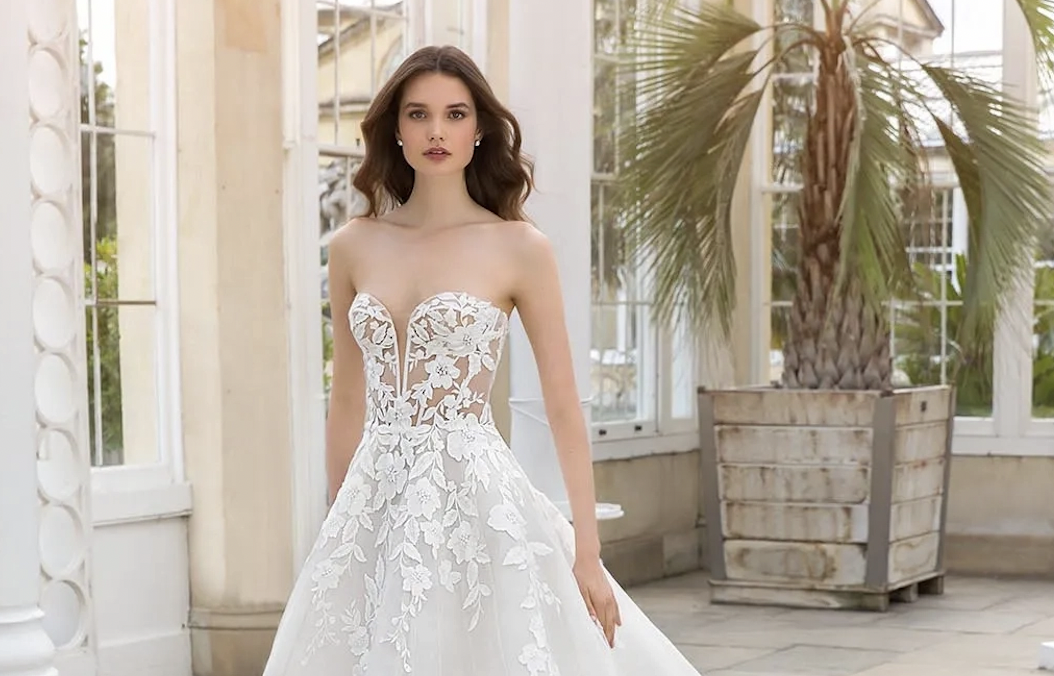 Enchanting Elegance: Unveiling the Timeless Beauty of Enzoani Wedding Gowns Image