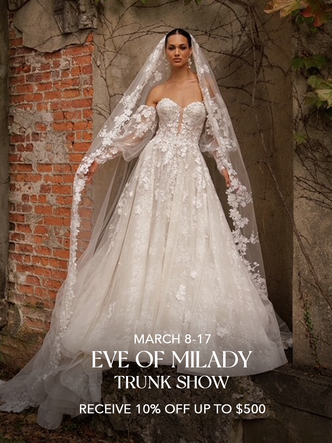 Eve of Milady Trunk Show - March 8-17