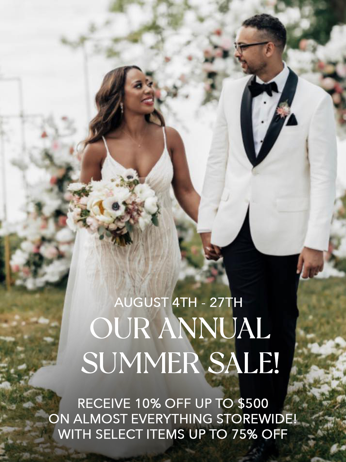 Our Annual Summer Sale